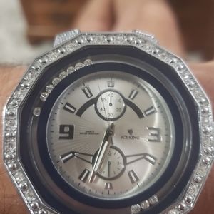 Mens Ice King fashion quartz watch